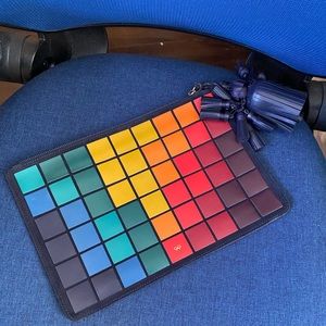 Anya Hindmarch Georgina Pixels Clutch